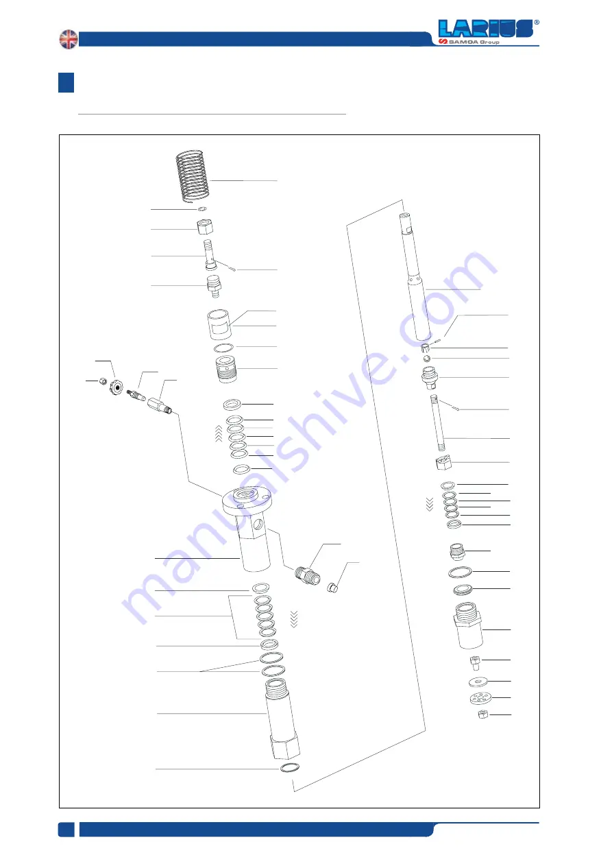 Samoa Larius Vega 13:1 Operating And Maintenance Manual Download Page 36