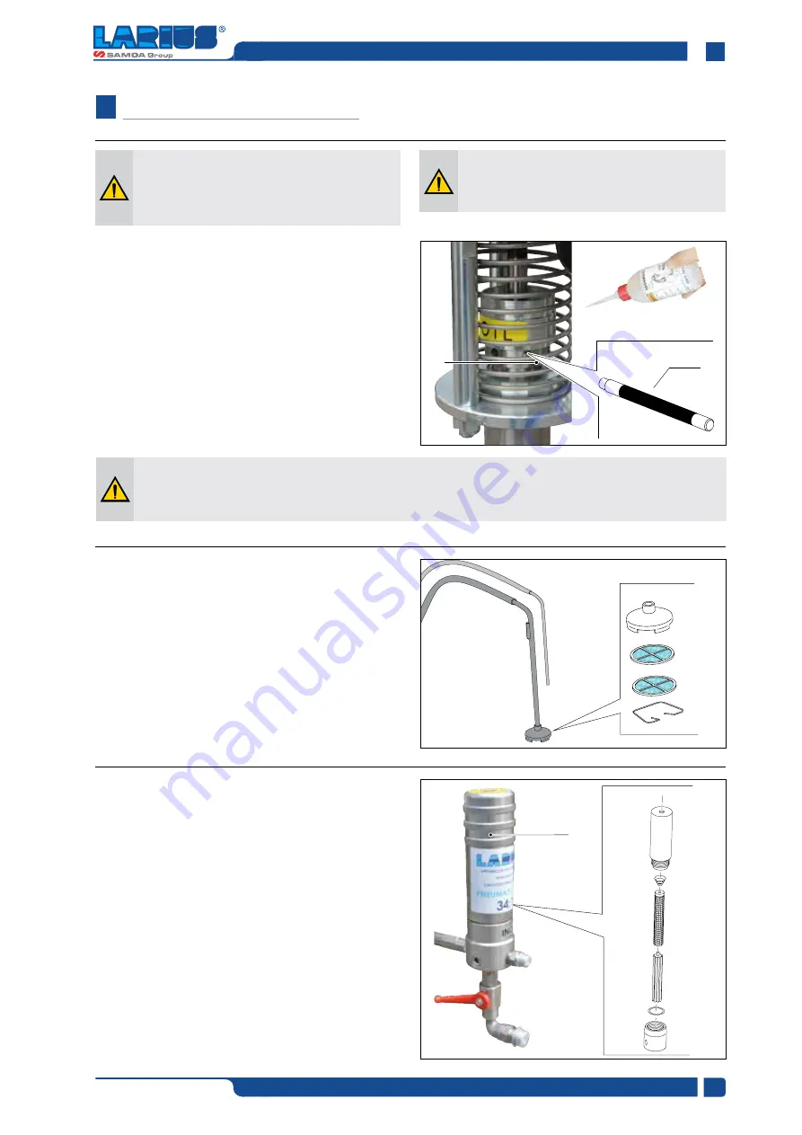 Samoa LARIUS VEGA 34:1 Operating And Maintenance Manual Download Page 15