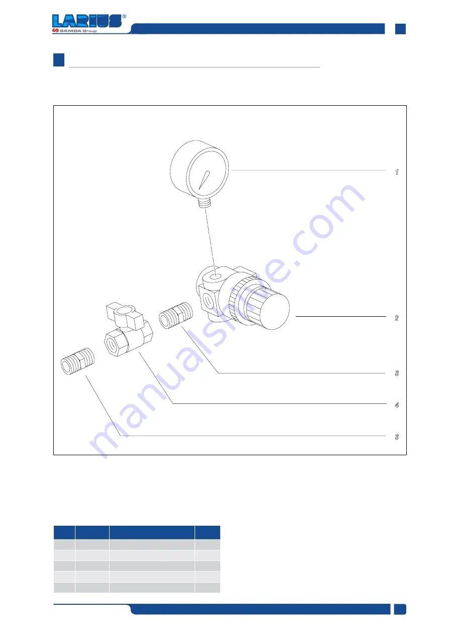 Samoa LARIUS VEGA 34:1 Operating And Maintenance Manual Download Page 33