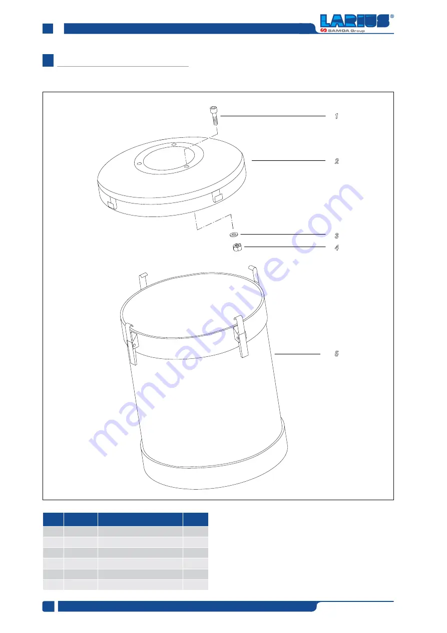 Samoa LARIUS VEGA 34:1 Operating And Maintenance Manual Download Page 36