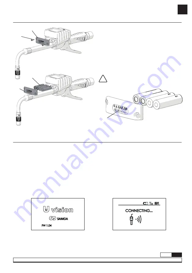 Samoa U-VISION 383 400 Parts And Technical Service Manual Download Page 3