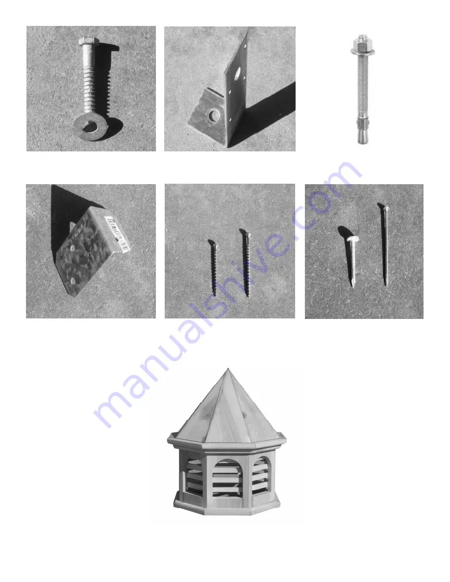 SAMSGAZEBOS 10-OCT-A Assembly Instructions Manual Download Page 5