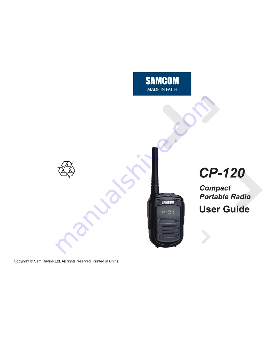 SAMSOM CP-120 User Manual Download Page 1