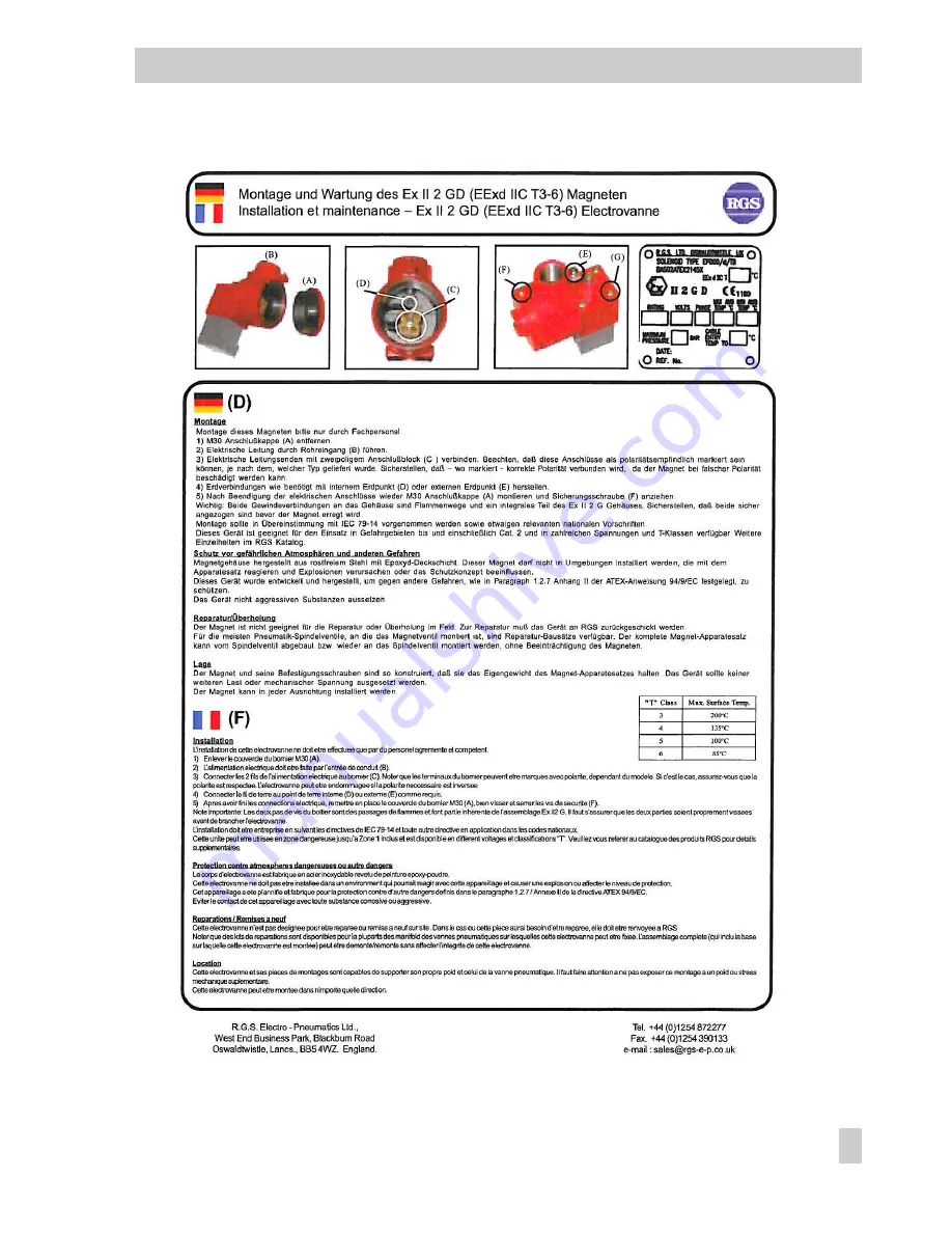 Samsomatic 3962-9 Mounting And Operating Instructions Download Page 11