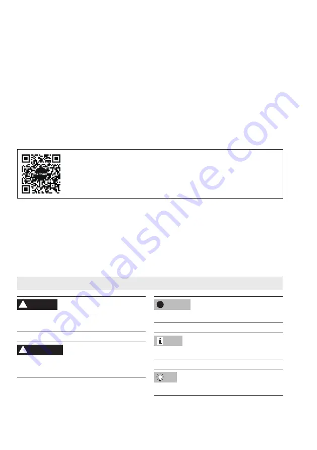 Samson 3251-E Mounting And Operating Instructions Download Page 2