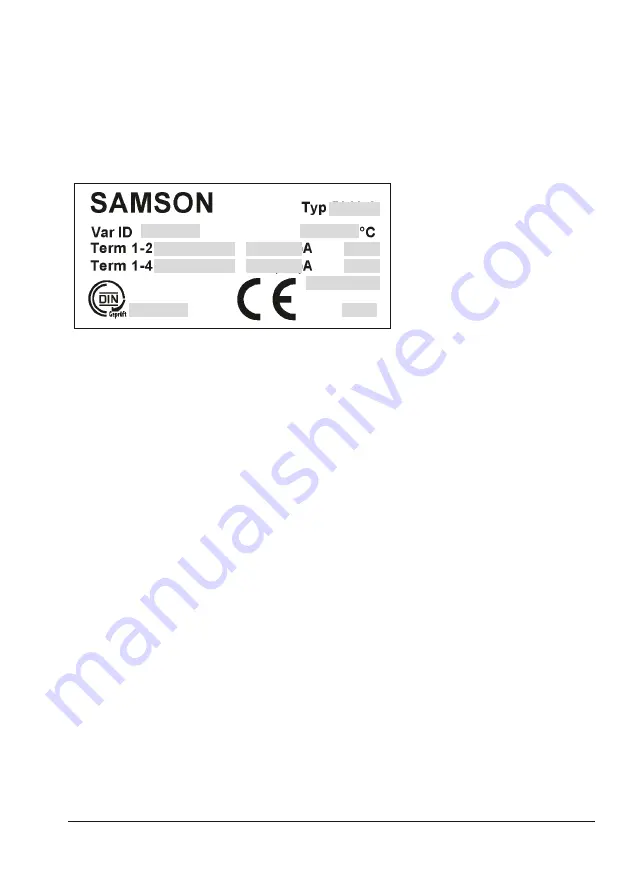 Samson 5343 Mounting And Operating Instructions Download Page 11