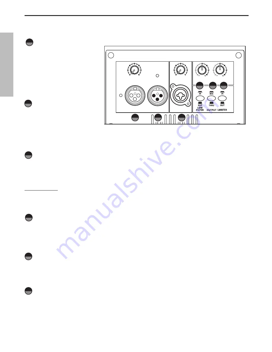 Samson dB500a Owner'S Manual Download Page 12