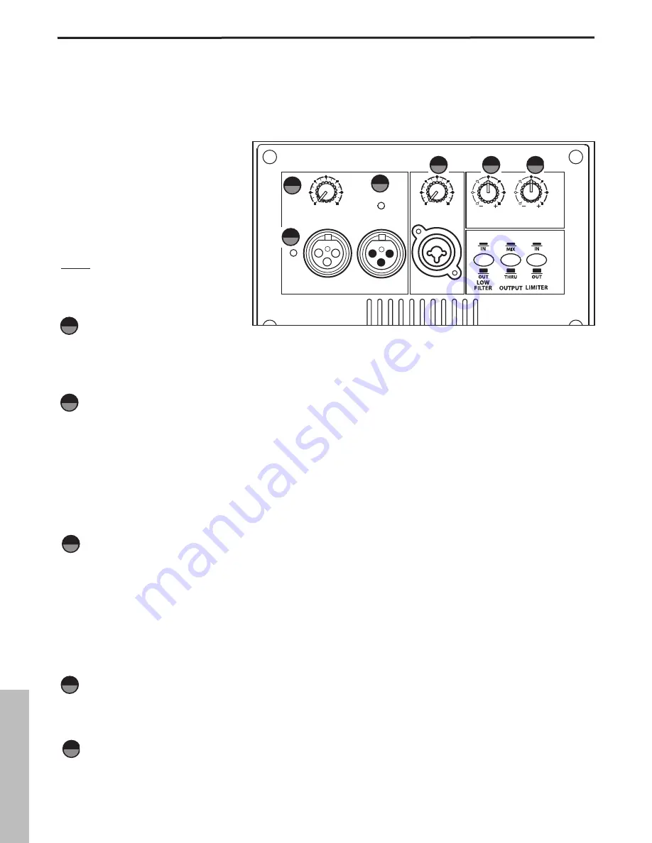 Samson dB500a Owner'S Manual Download Page 60