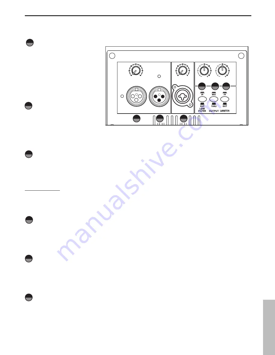 Samson dB500a Owner'S Manual Download Page 61