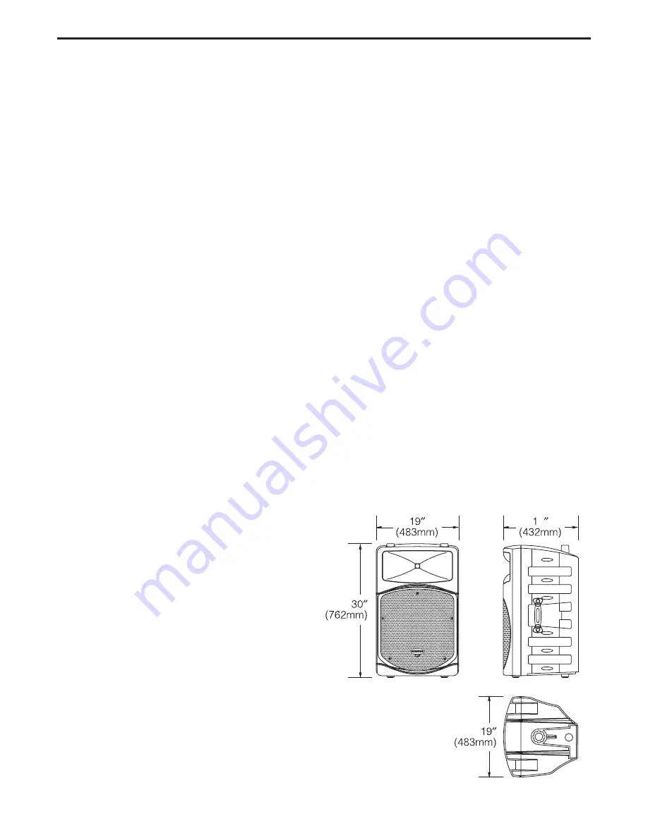 Samson dB500a Owner'S Manual Download Page 69