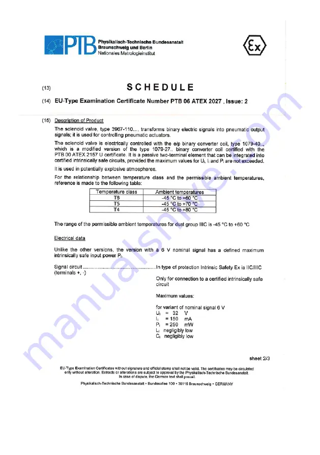 Samson EB 3967 EN Mounting And Operating Instructions Download Page 58