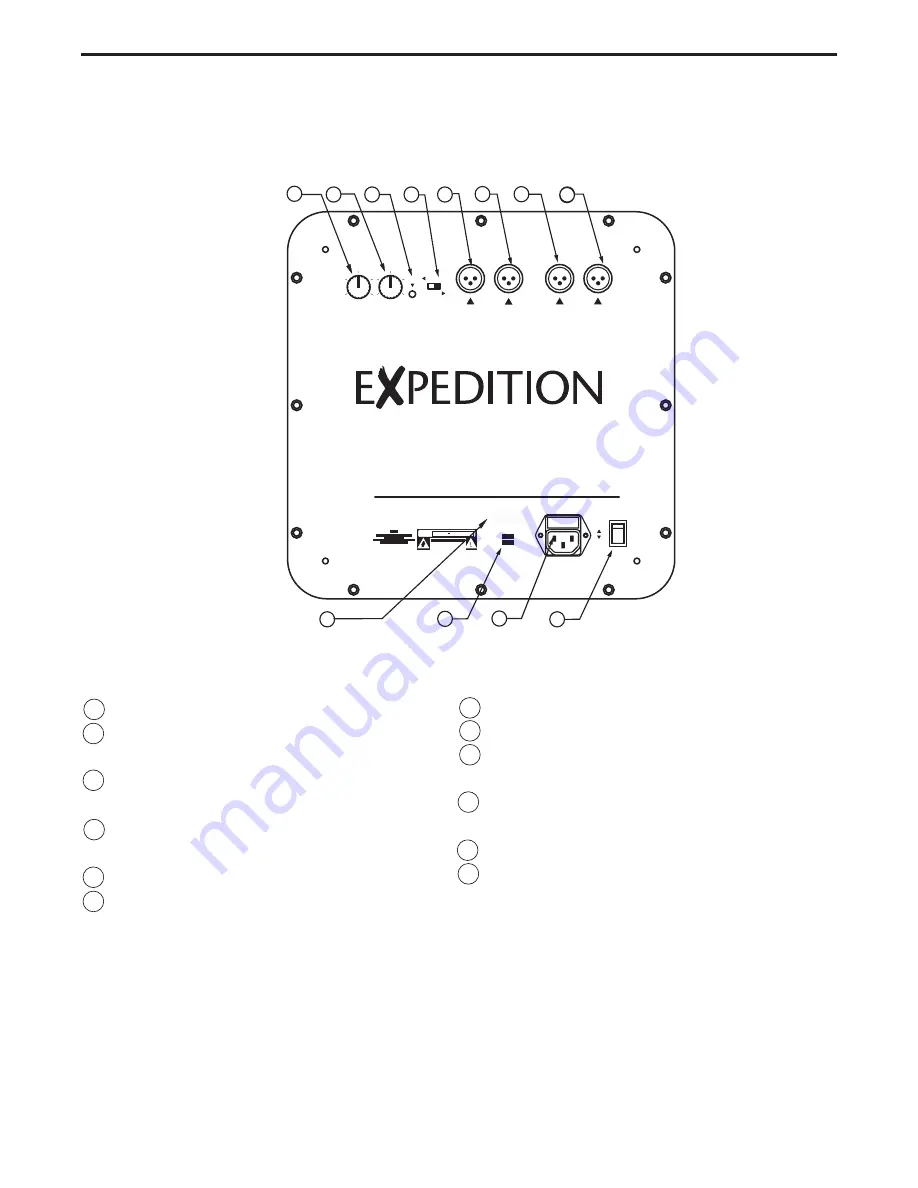 Samson Expedition EX500 Owner'S Manual Download Page 7