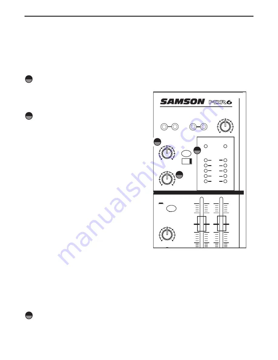 Samson MDR MDR 6 Скачать руководство пользователя страница 10