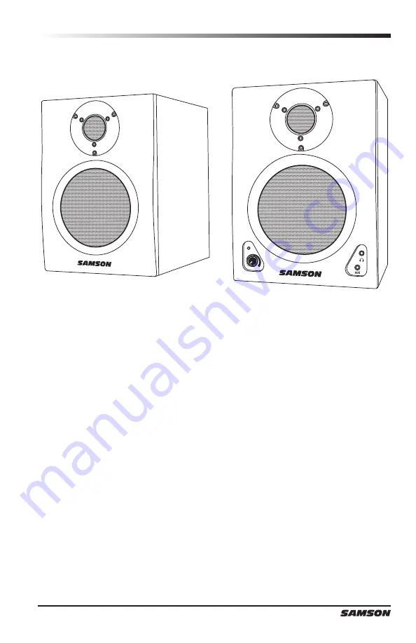 Samson MEDIAONE BT3 Owner'S Manual Download Page 22