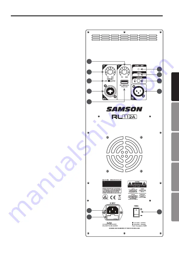 Samson SARL115A Скачать руководство пользователя страница 9