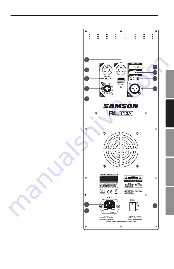 Samson SARL115A Скачать руководство пользователя страница 19