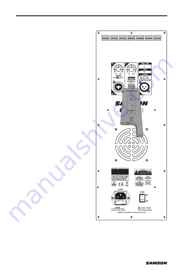 Samson SARL115A Owner'S Manual Download Page 28