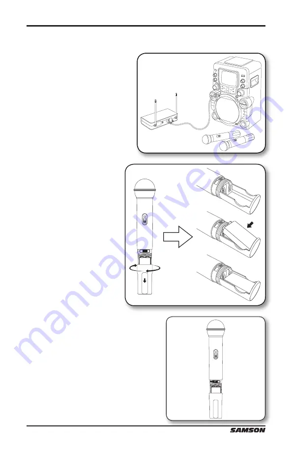 Samson Stage 266: Dual Handheld Wireless System Owner'S Manual Download Page 34