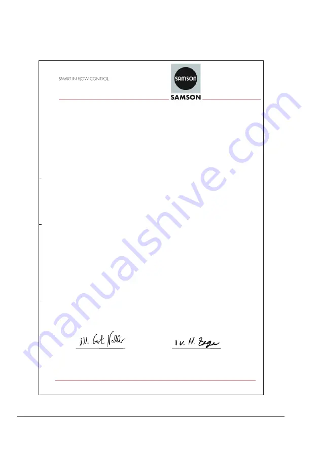 Samson Type 5824 Mounting And Operating Instructions Download Page 52