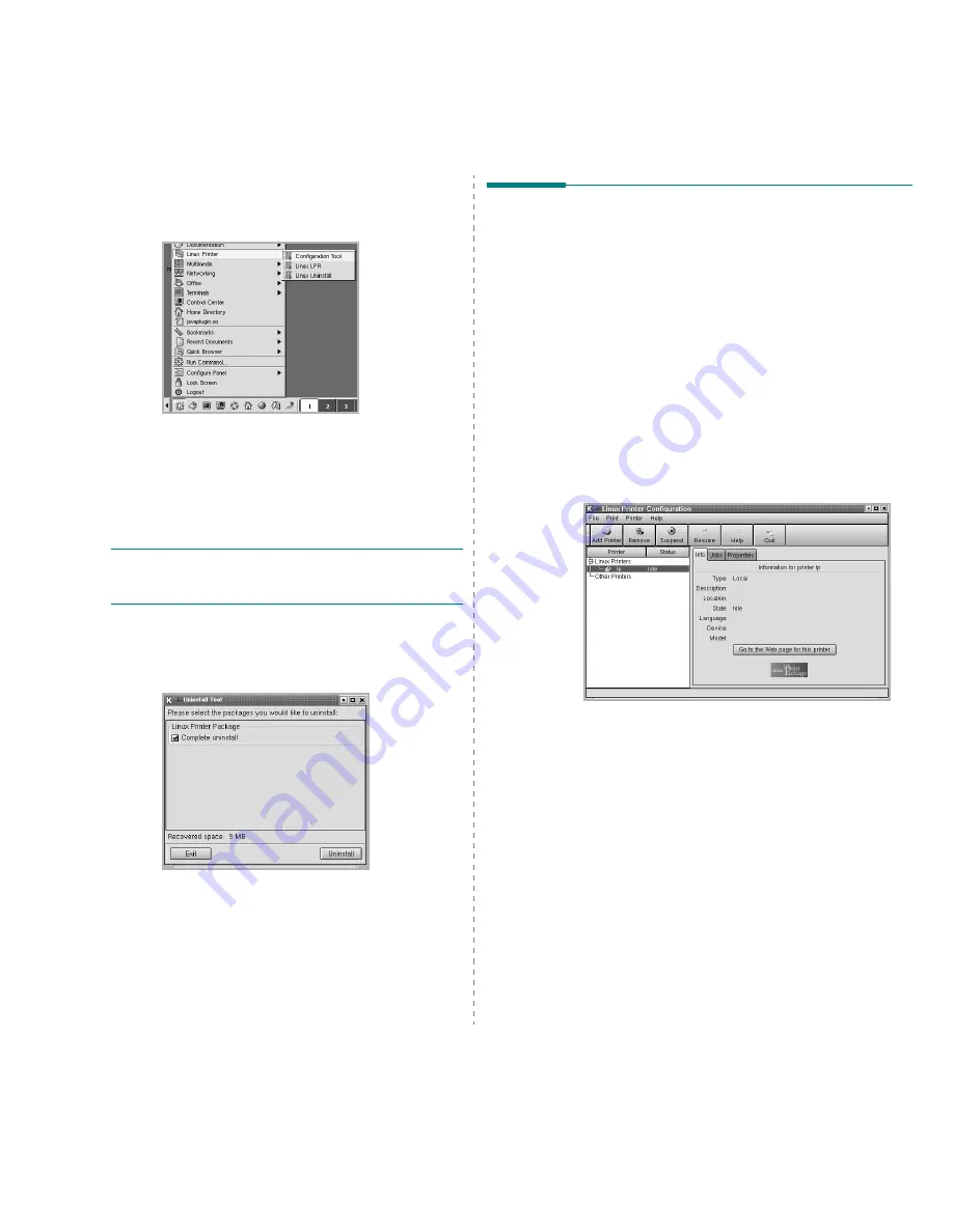 Samsung 3561ND - B/W Laser Printer Manual Del Usuario Download Page 118