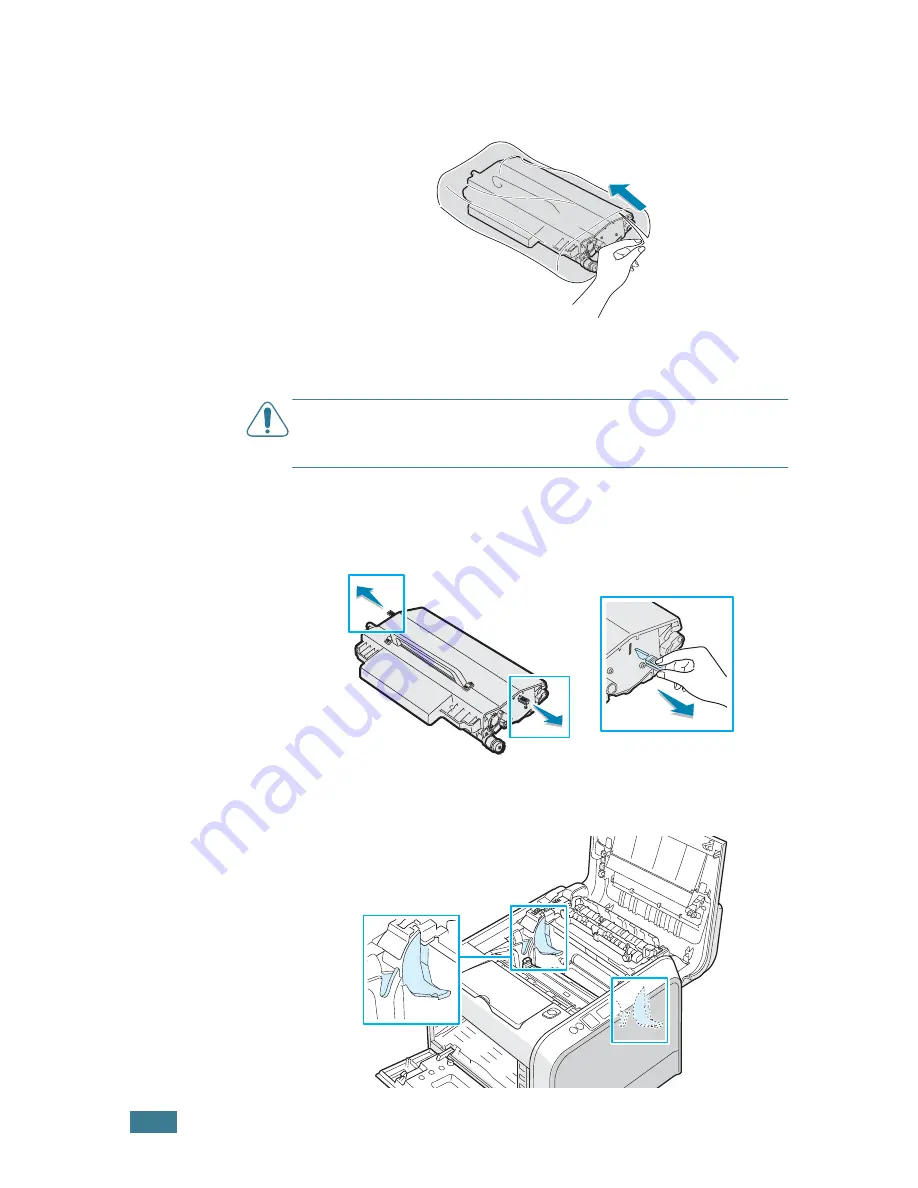 Samsung 500N - CLP Color Laser Printer Manual De Instalación Download Page 10