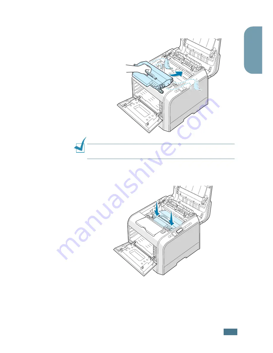 Samsung 500N - CLP Color Laser Printer Setup Manual Download Page 11