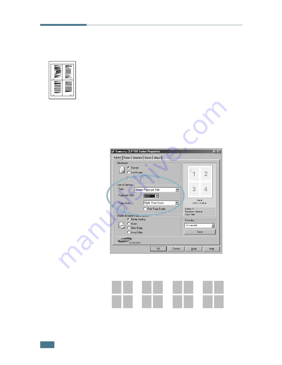 Samsung 500N - CLP Color Laser Printer Setup Manual Download Page 108