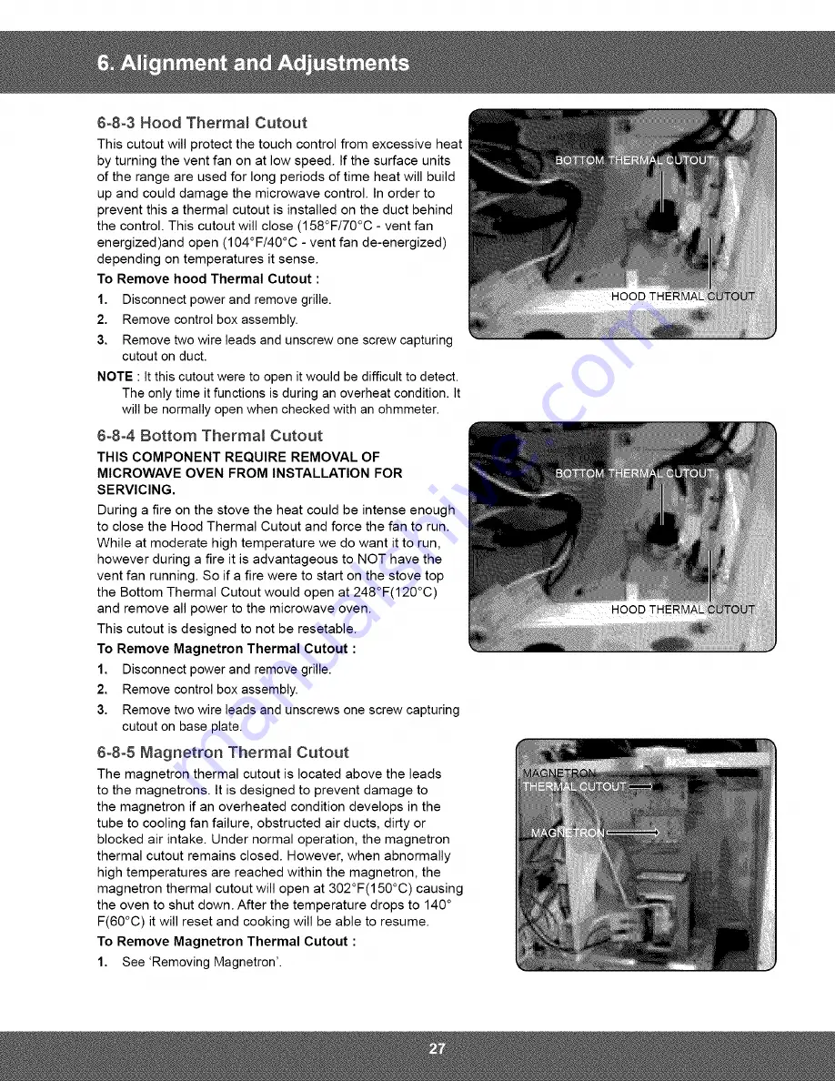 Samsung 80089 Service Manual Download Page 27