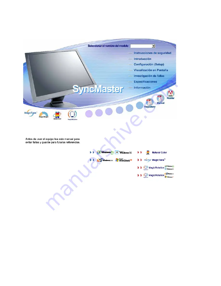 Samsung 913N - SyncMaster - 19