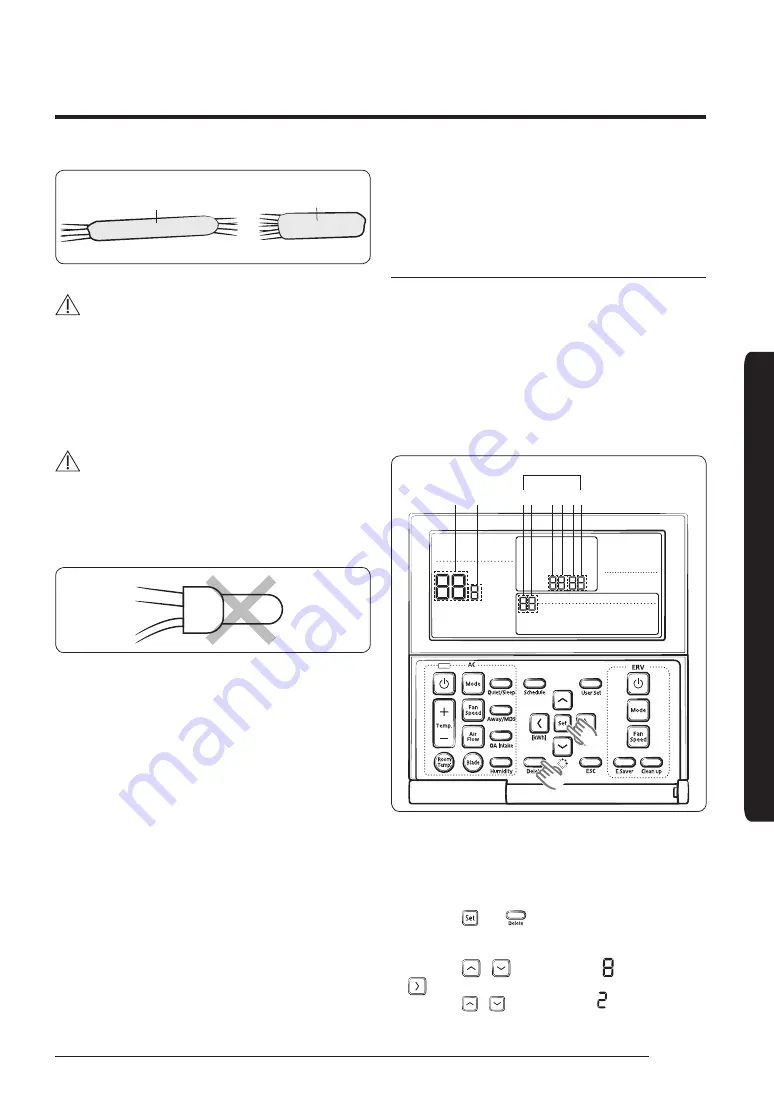 Samsung AC TNMPEH Series Installation Manual Download Page 21