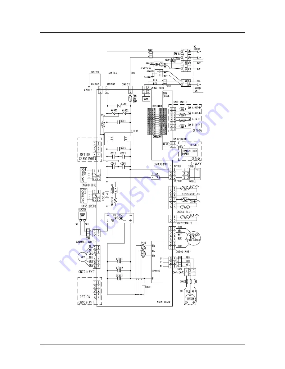 Samsung AC018KNZDCH/AA Service Manual Download Page 66