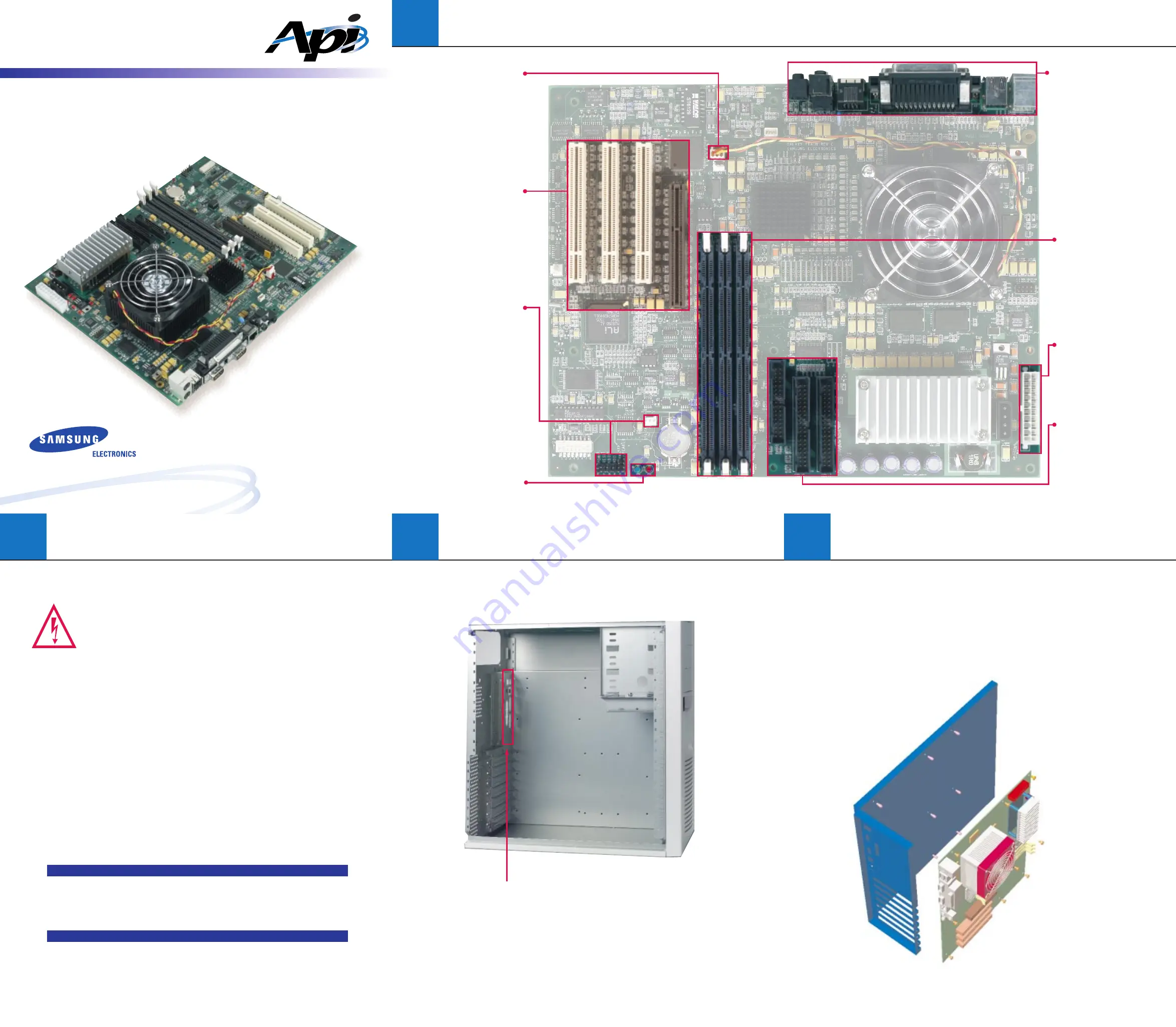 Samsung API Ultimate Performance UP1100 Quick Start Installation Manual Download Page 1