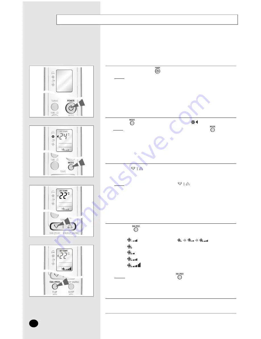 Samsung AS18WJWD User Manual Download Page 10