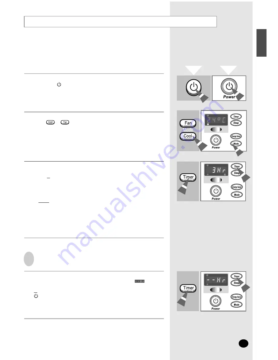 Samsung AW07FASAA Owner'S Instructions Manual Download Page 11