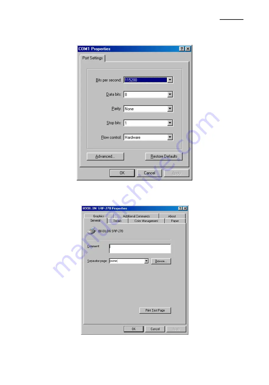 Samsung Bixolon SRP-270 Скачать руководство пользователя страница 6