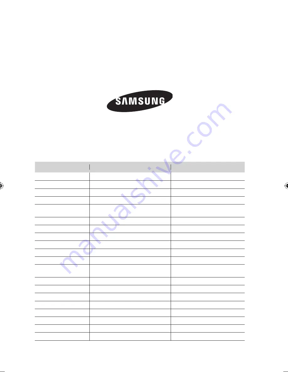 Samsung BT62TDBST Installation And Operating Instructions Manual Download Page 52