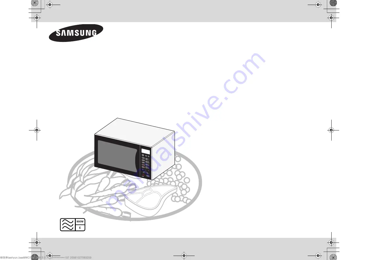 Samsung CE1031R-TS Скачать руководство пользователя страница 1