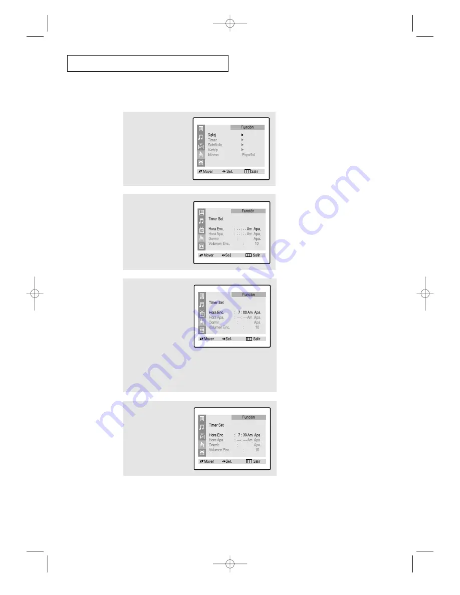 Samsung CFTD2785 Manual De Instrucciones Download Page 43