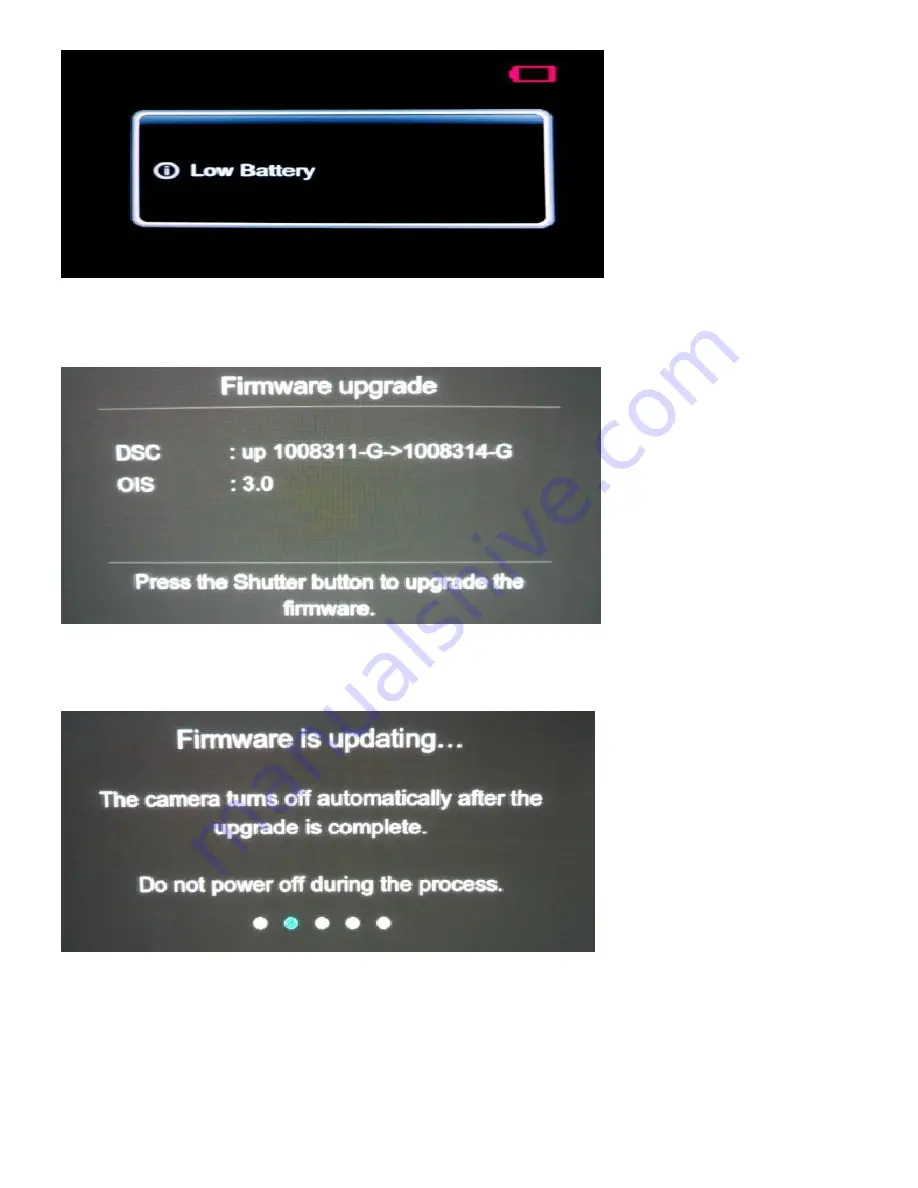 Samsung CL80 Firmware Upgrade Manual Download Page 2