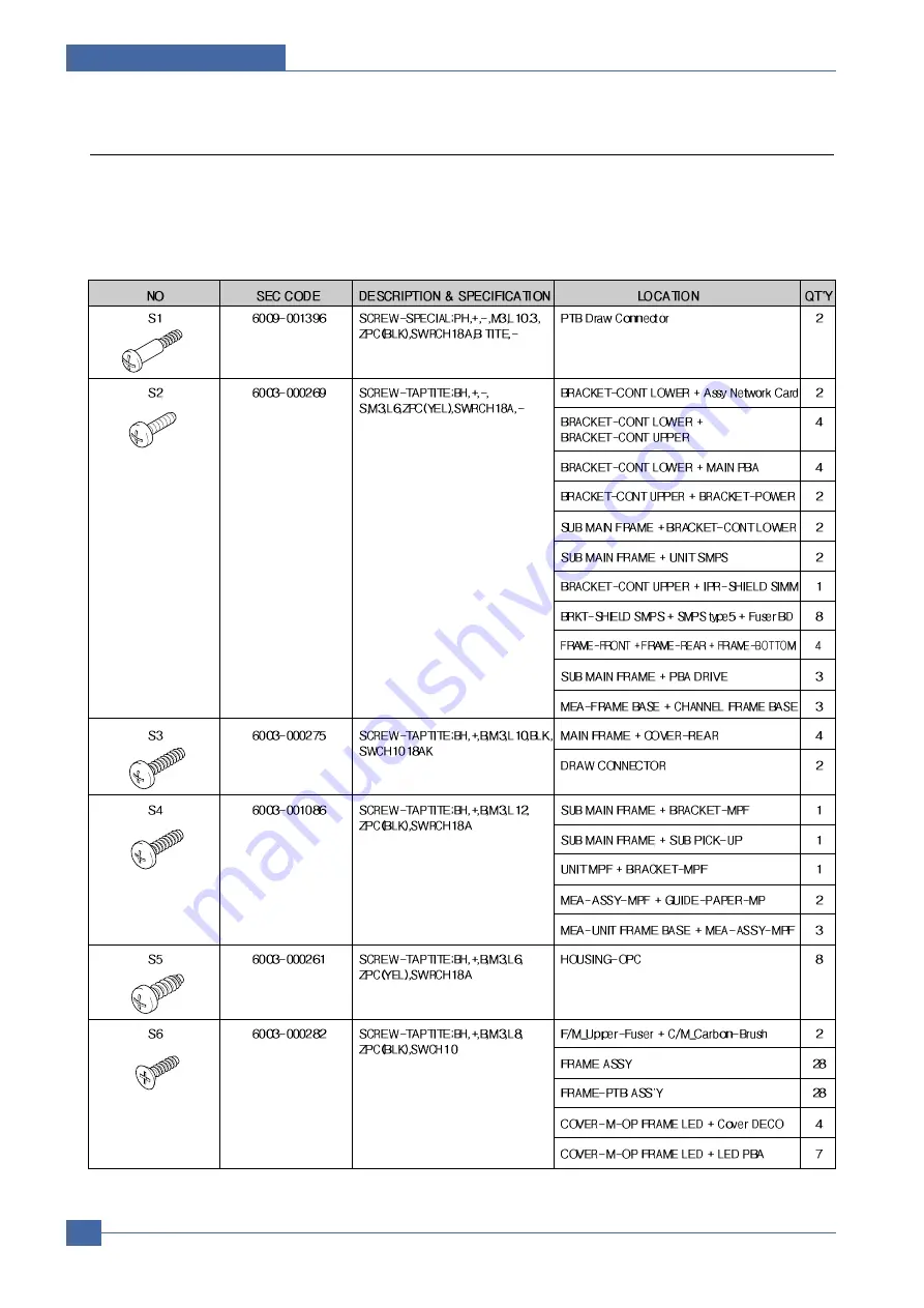 Samsung CLP-300N/XEU Service Manual Download Page 52