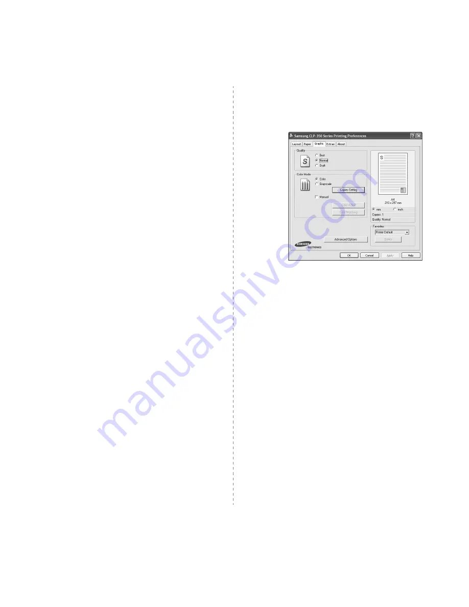 Samsung CLP-350 User Manual Download Page 73