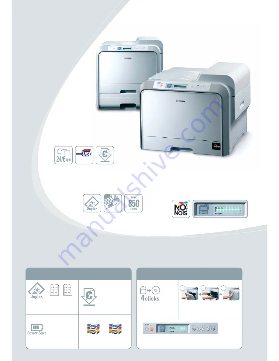 Samsung CLP-510 - Color Laser Printer Скачать руководство пользователя страница 4