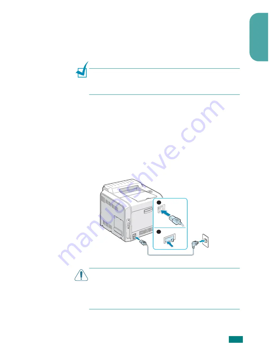 Samsung CLP-510 - Color Laser Printer Setup Manual Download Page 19