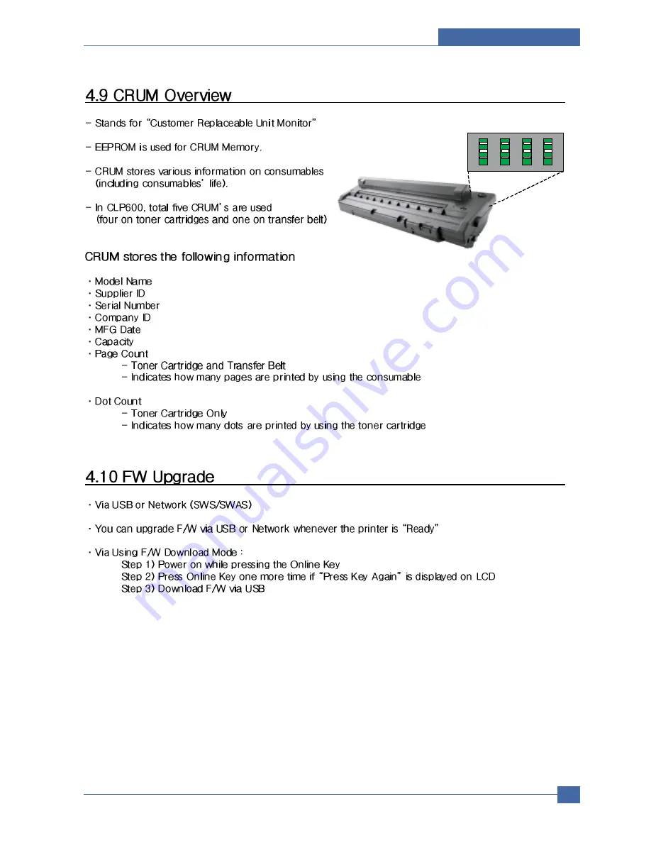 Samsung CLP-600 Series Service Manual Download Page 48