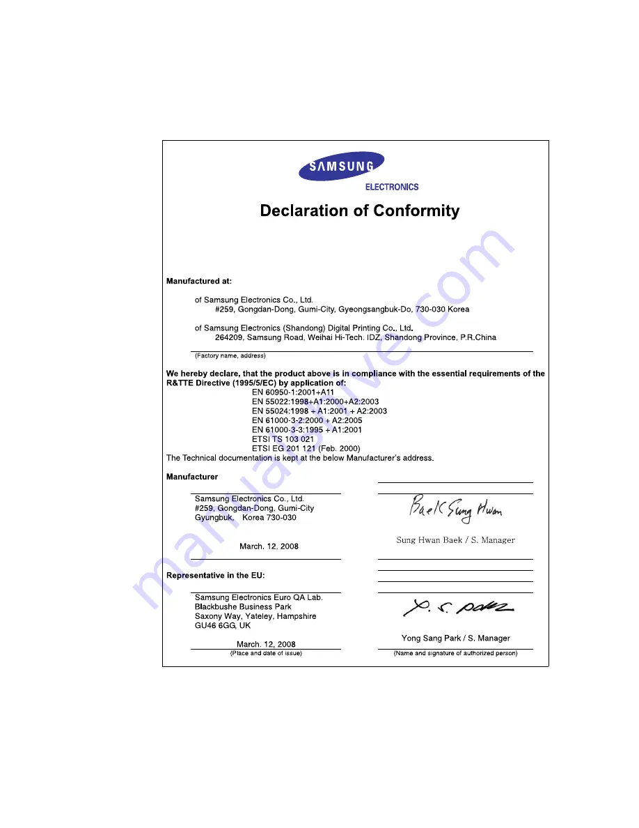 Samsung CLX-3170FN series Скачать руководство пользователя страница 112