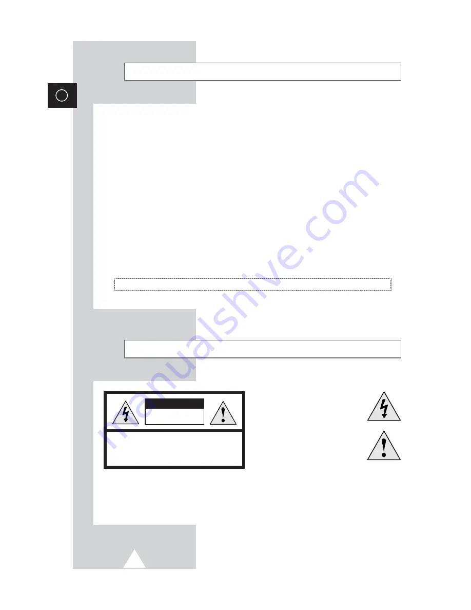 Samsung CS-29A10HW Owner'S Instructions Manual Download Page 2