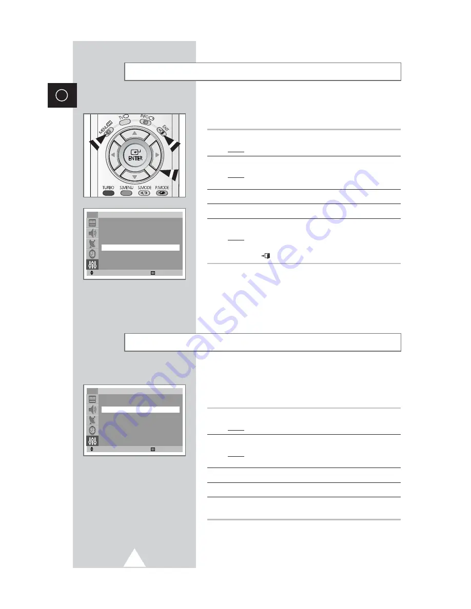 Samsung CS-29A10HW Owner'S Instructions Manual Download Page 12