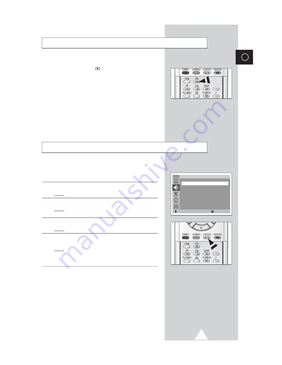 Samsung CS-29A10HW Owner'S Instructions Manual Download Page 25