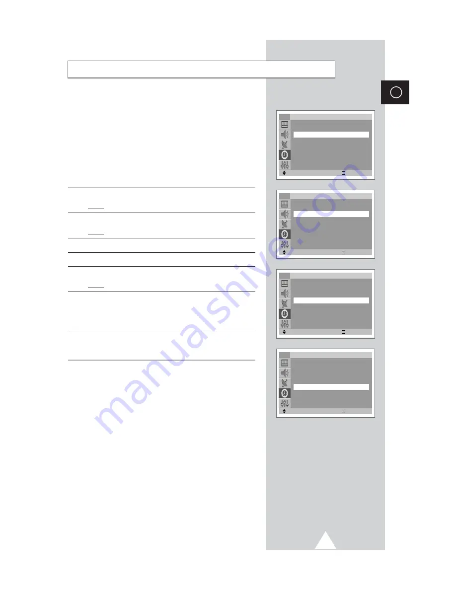 Samsung CS-29A10HW Owner'S Instructions Manual Download Page 31