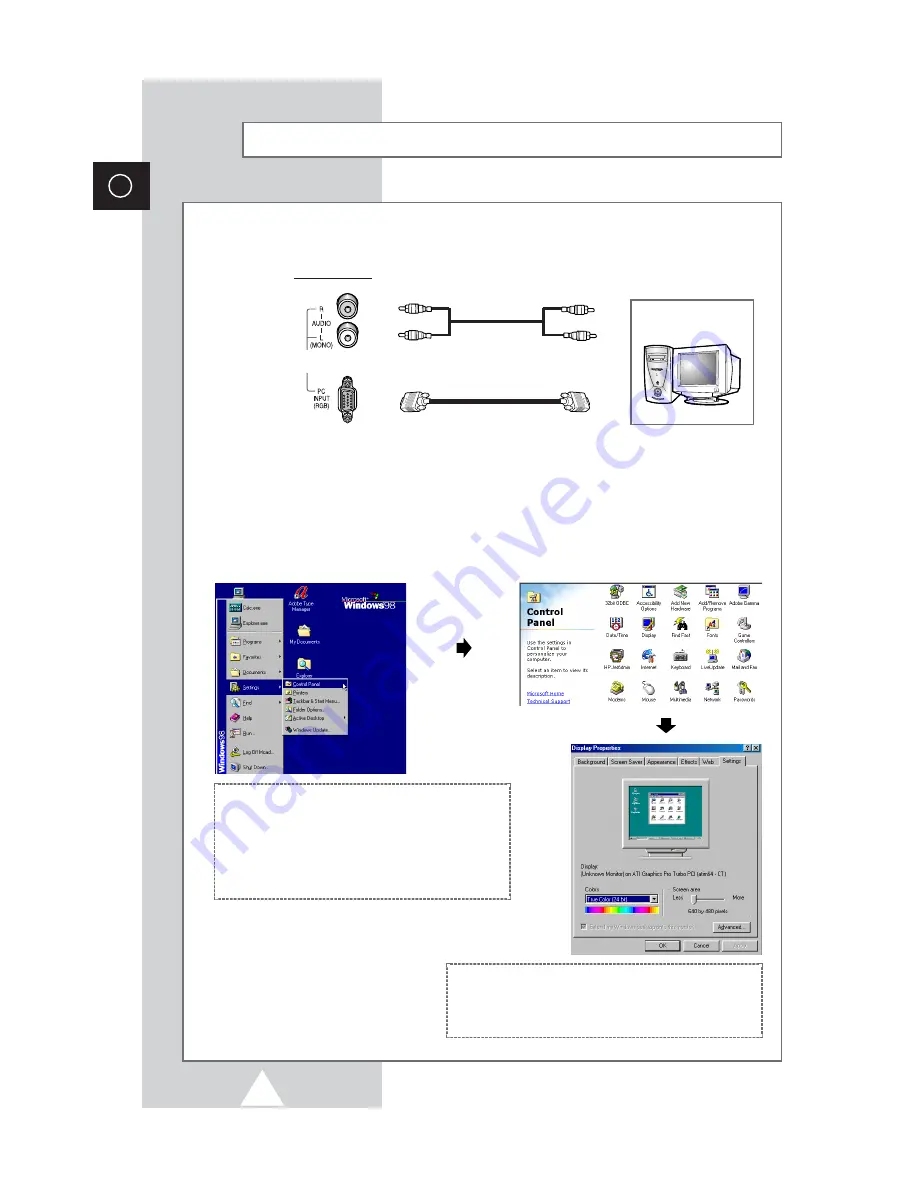 Samsung CS-29A10HW Owner'S Instructions Manual Download Page 40